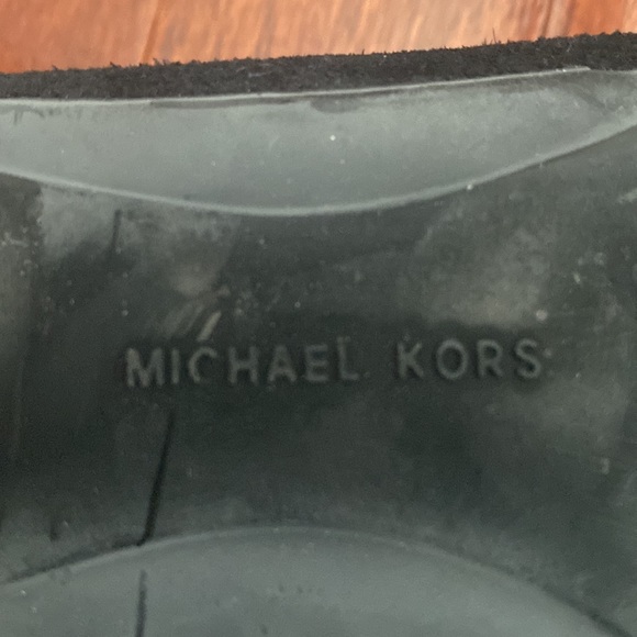 MICHAEL Michael Kors Black Suede Loafers - Picture 9 of 10